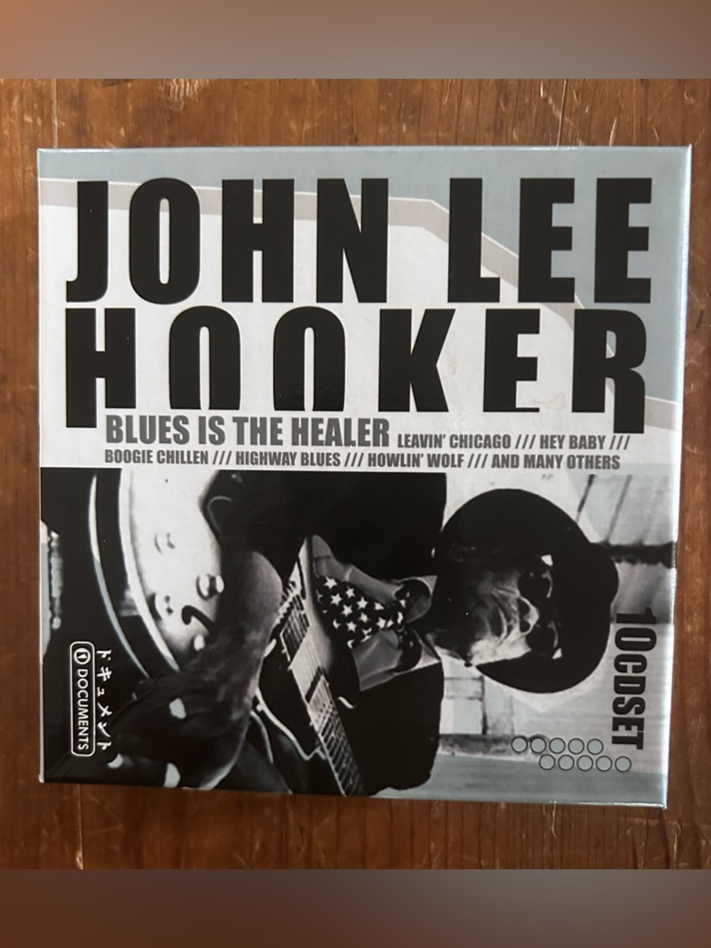John Lee Hooker 10-CD box set
 “Blues is the Healer”